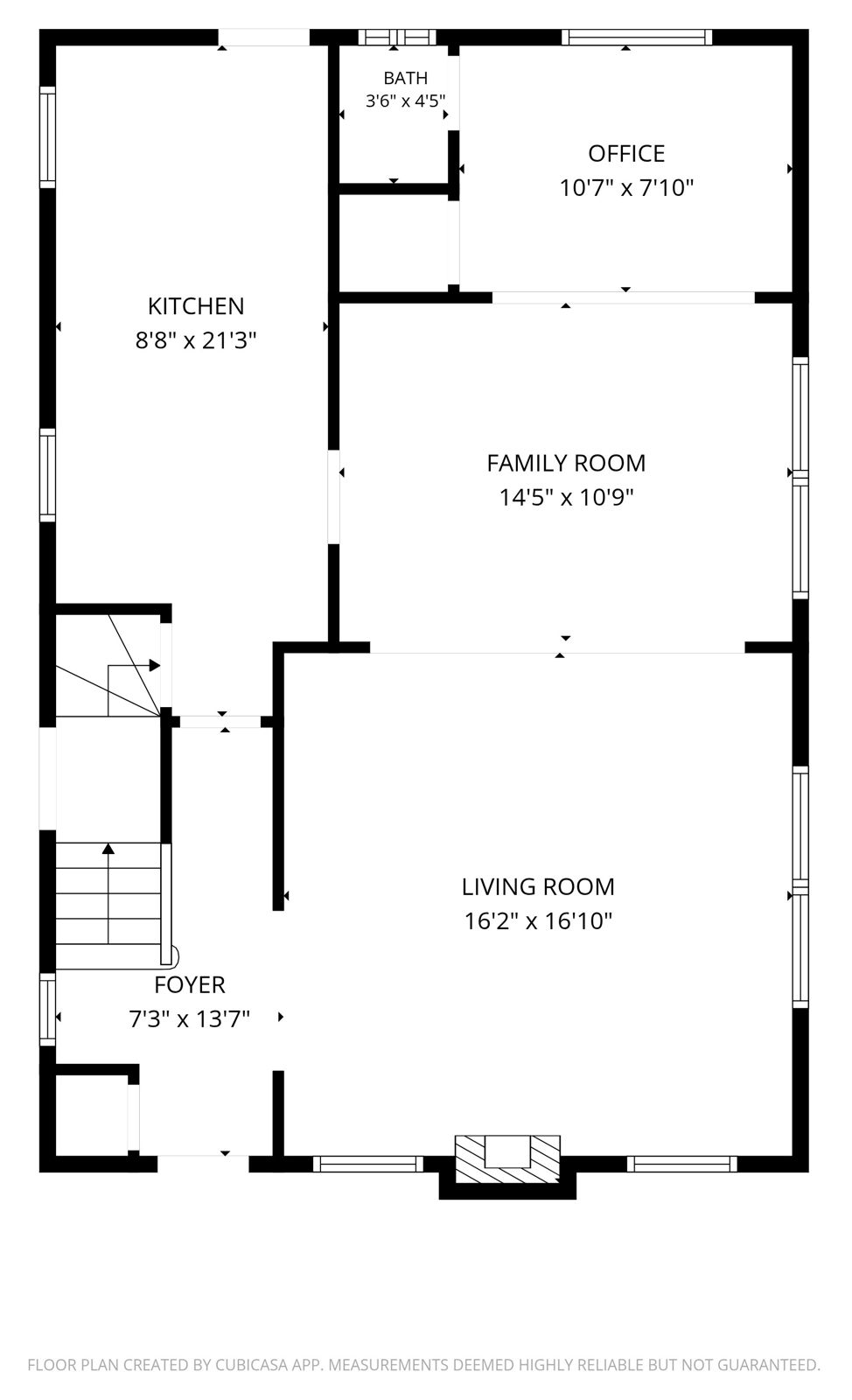 Main floor plan